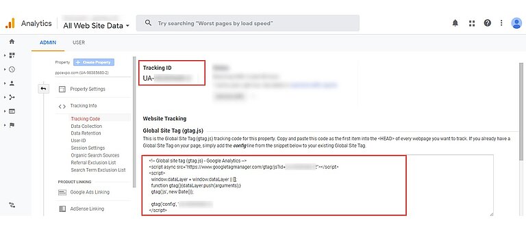 Wo bekomme ich den Google Analytics Code? Wo bekomme ich den Google Analytics Code?