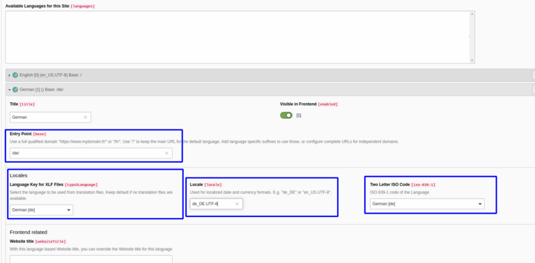 Einen Einstiegspunkt setzen