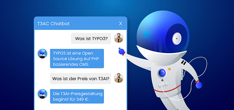 [Translate to German:] T3AC-Chatbot