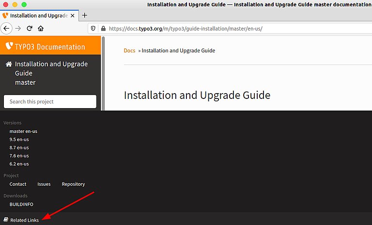 TYPO3-Installationsanleitung