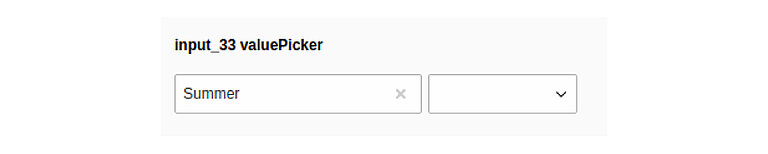TCA 4. Input with Dropdown (using User Function Wizard) TCA 4. Input with Dropdown (using User Function Wizard)