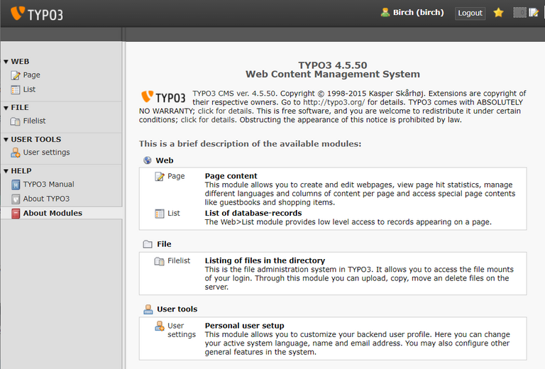 TYPO3 Demo für TYPO3 Version 4 TYPO3 Demo für TYPO3 Version 4