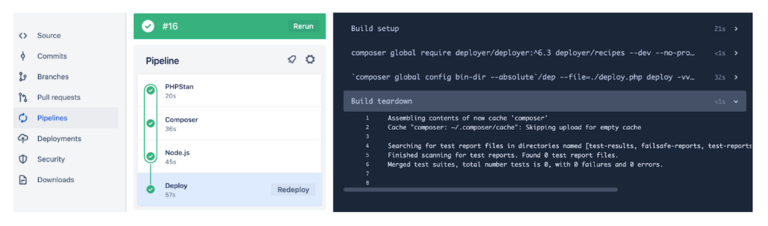 [Translate to German:]  Launch TYPO3 Bitbucket Pipelines