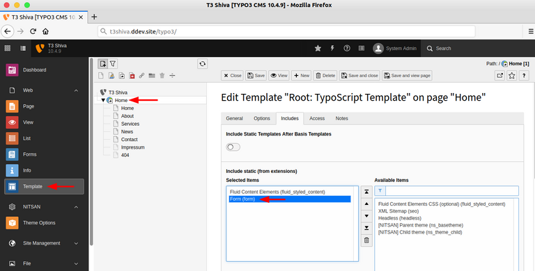 TYPO3 Formular Schnellschritte für Integratoren TYPO3 Formular Schnellschritte für Integratoren
