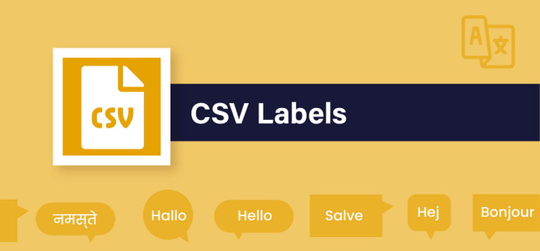 CSV Labels CSV Labels