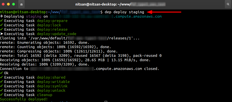 [Translate to German:] That’s it, Now let’s Deploy TYPO3