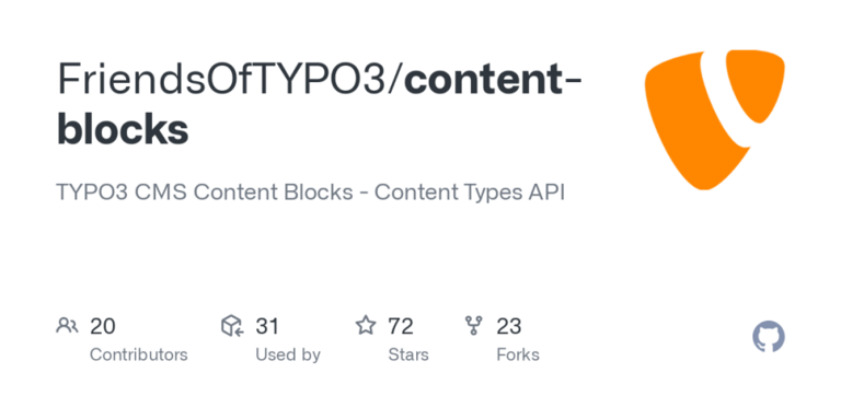 TYPO3 Content Blocks Zukünftige TYPO3 Core Integration