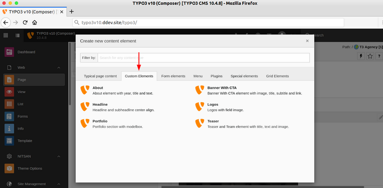 Was sind benutzerdefinierte TYPO3-Elemente? Was sind benutzerdefinierte TYPO3-Elemente?