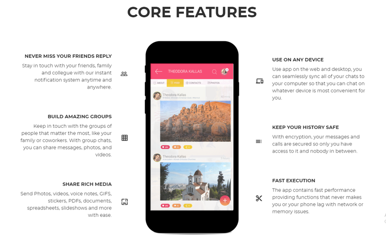 Klare prägnante Informationen