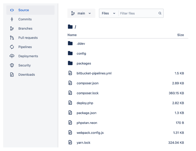 [Translate to German:] The Architecture of TYPO3 Bitbucket CI/CD