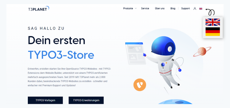 T3Planet startet deutschsprachige Website für niederländische Kunden