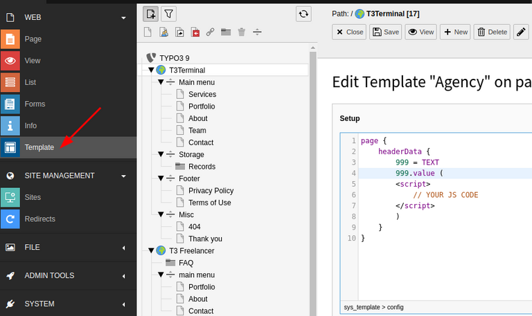 Google Analytics in TYPO3 (ohne Erweiterungen) Google Analytics in TYPO3 (ohne Erweiterungen)