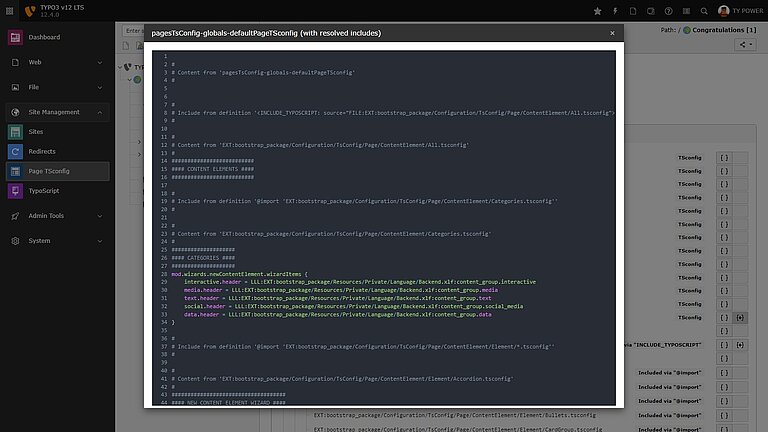 [Translate to German:] Accessing TypoScript Through a Request Attribute
