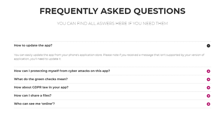 Ausreichender Weißraum