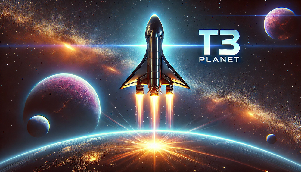 Start von T3Planet: Das erste TYPO3-Raumschiff