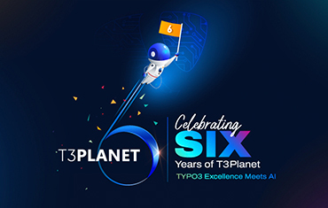 6 Years of T3Planet – TYPO3 Excellence Meets AI 6 Years of T3Planet – TYPO3 Excellence Meets AI