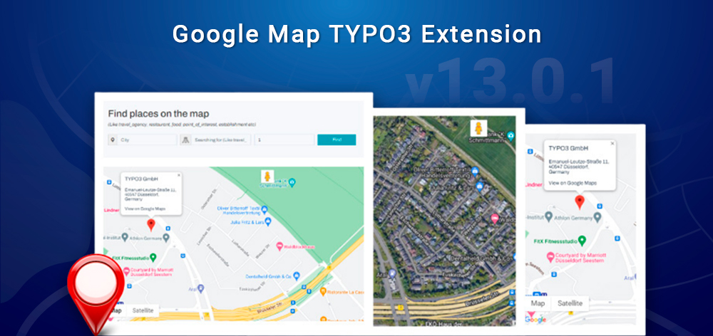 Google Map Extension for TYPO3 Google Map Extension for TYPO3