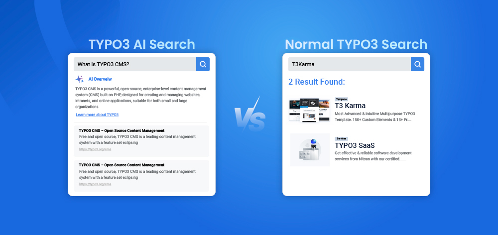 T3AS vs anderen TYPO3 Such Erweiterungen