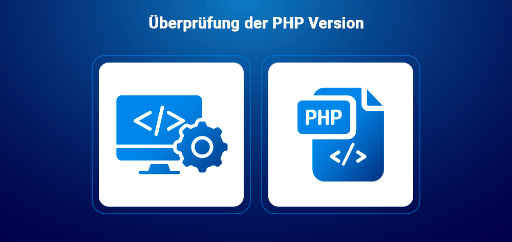 Überprüfung der PHP-Version