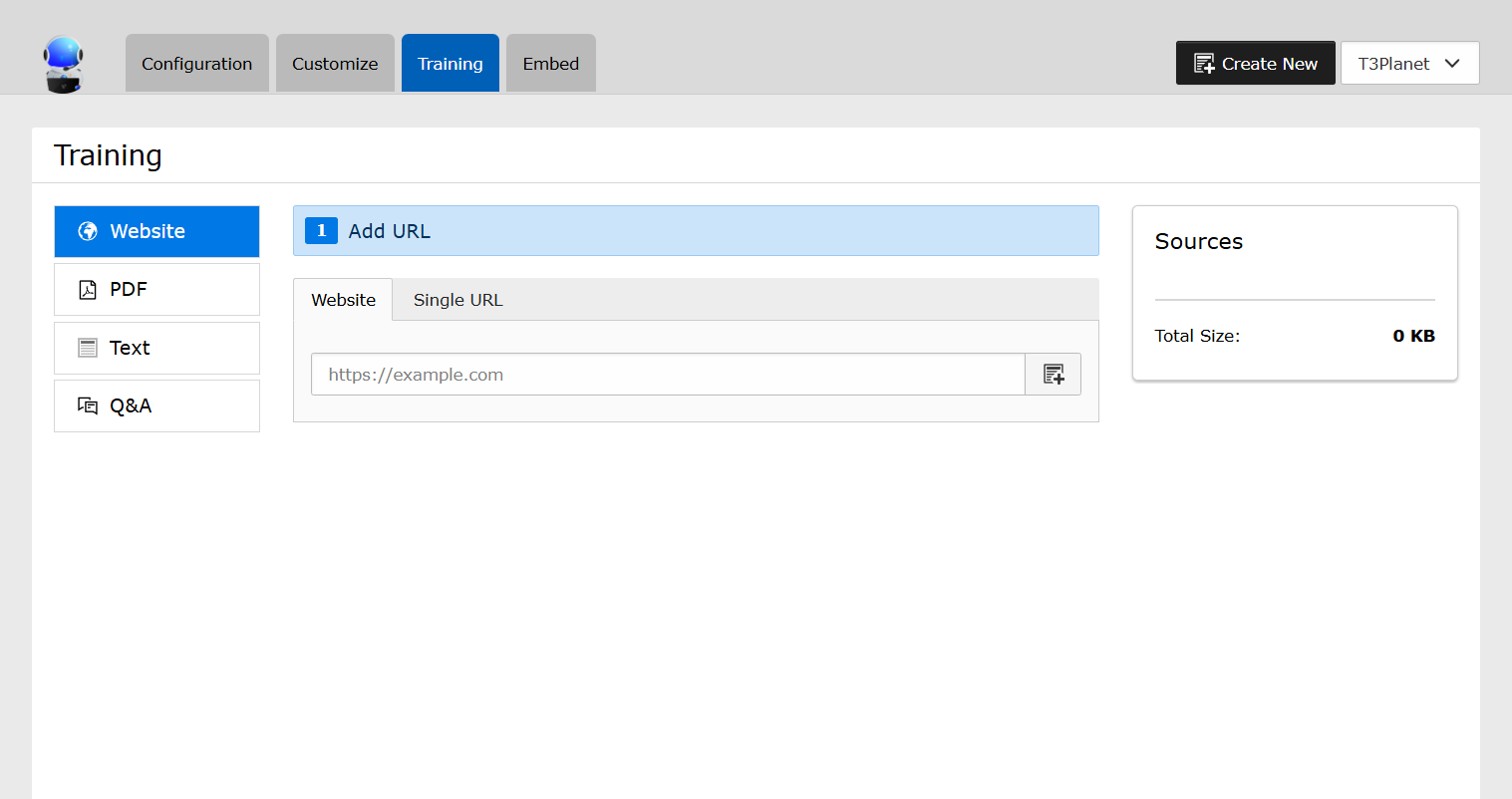 [Translate to German:] TYPO3 KI-Chatbot Auto-Import von TYPO3-Seiten