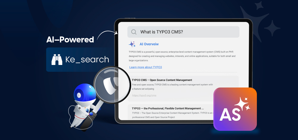 T3AS - KI-gesteuerte ke_search für TYPO3.