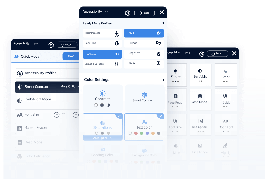 Barrierefreiheits-Assistent