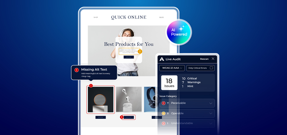 Live Barrierefreiheits Audit