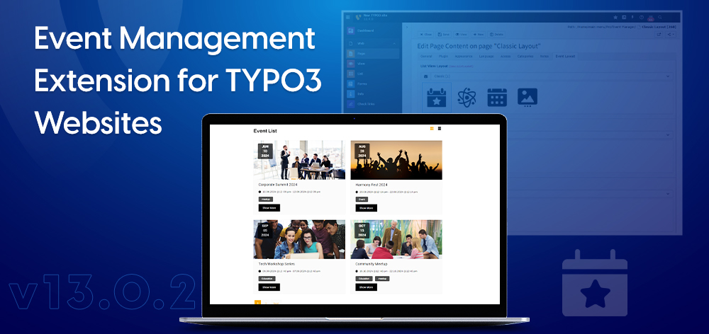 TYPO3 Veranstaltungserweiterung