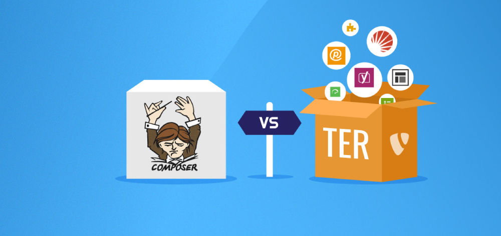 TYPO3 Composer gegenüber TER (TYPO3 Extensions Repository)