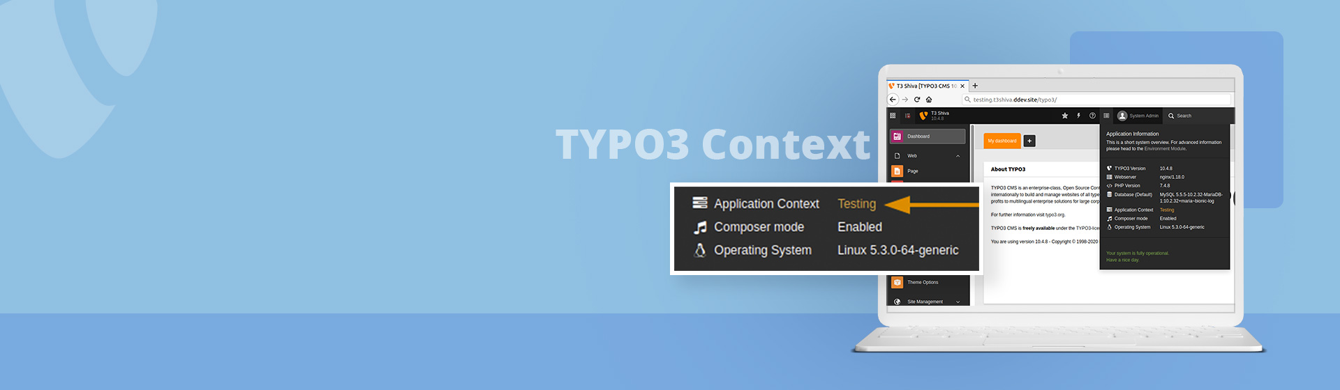 Wie kann man TYPO3 Context nutzen, um die Umgebung zu verbessern?