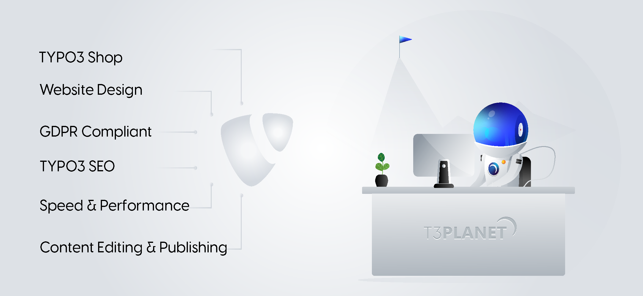 [Translate to German:] T3Planet’s Newly Launched TYPO3 Services(T3GIG)