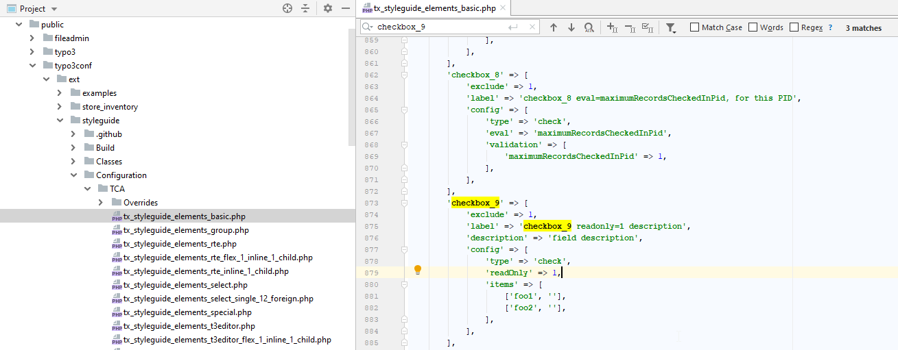 [Translate to German:] TCA-Code finden