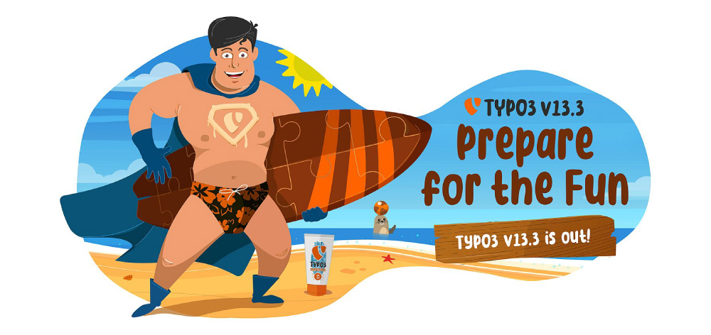 Warum heißt TYPO3 13.3 im Ocean Theme "Prepare for the Fun"?