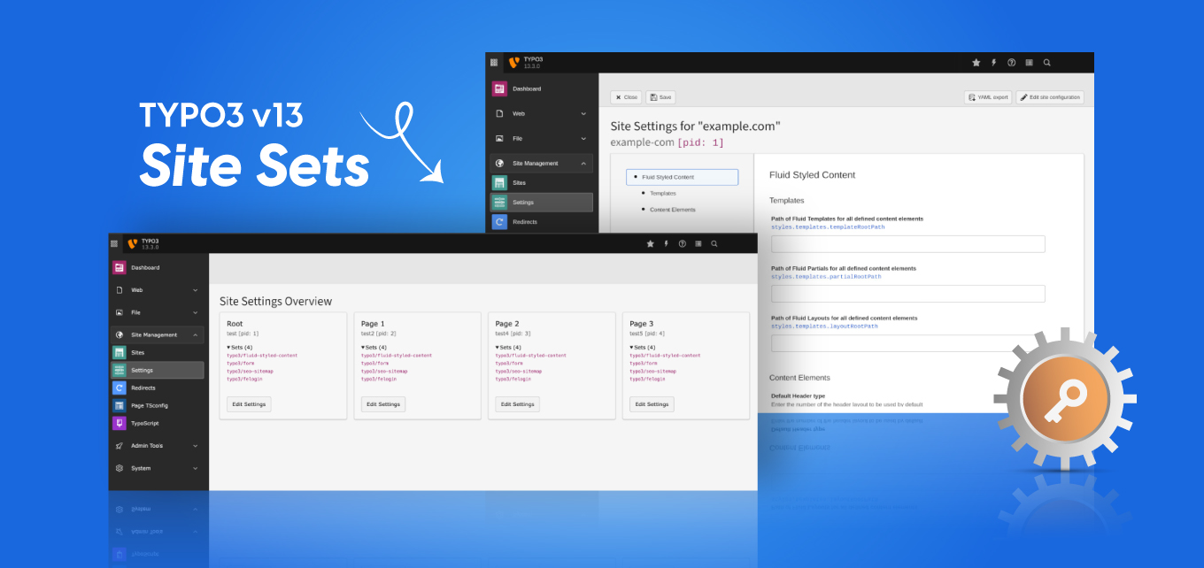 Was sind Site Sets in TYPO3 v13? Hauptmerkmal & Konfigurationen