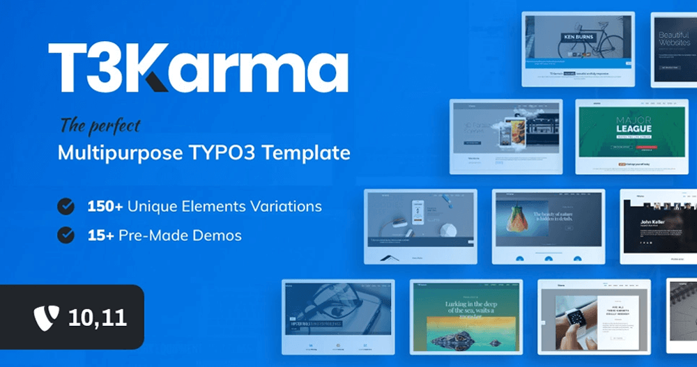T3 Karma | Multi-Purpose TYPO3 Template