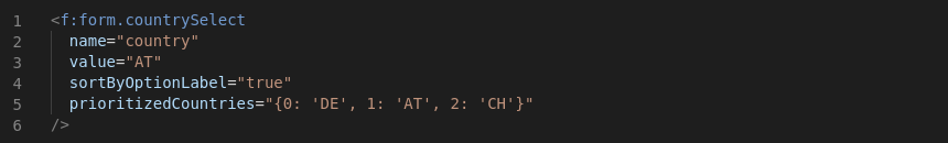 [Translate to German:] CountryProvider API