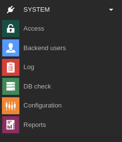 TYPO3 Backend Privileges