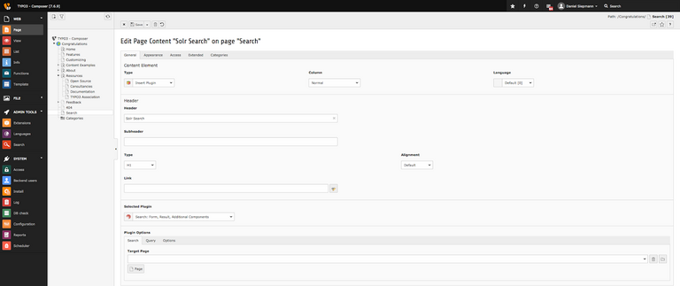 Configure Plugin Options