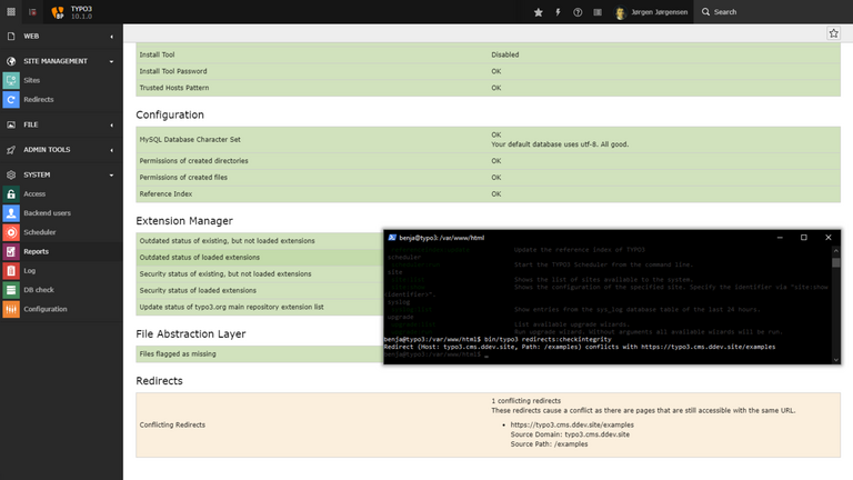 Detect conflicting redirects Detect conflicting redirects