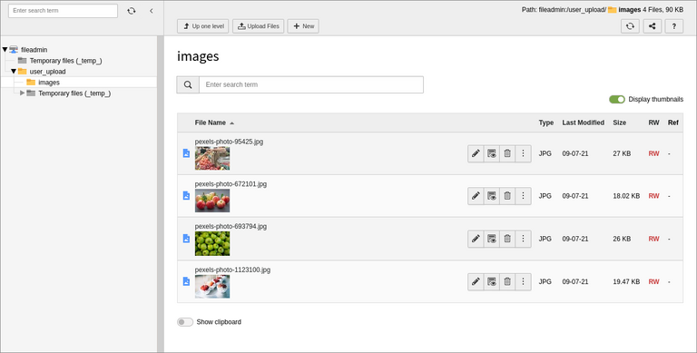 File-list Module File-list Module