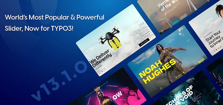 TYPO3 Slider Revolution Extension
