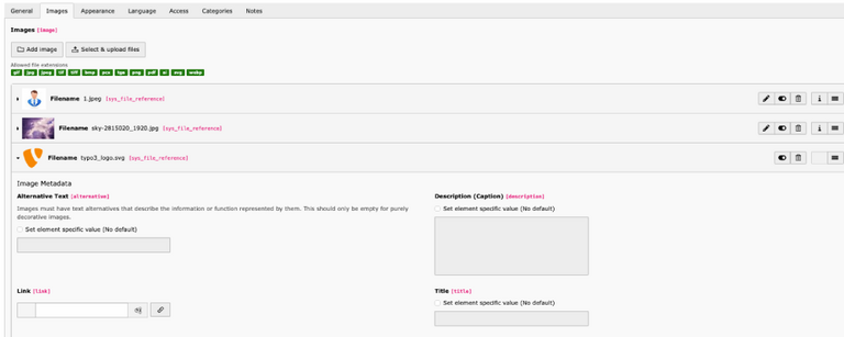Typo3 Dashbord Typo3 Dashbord