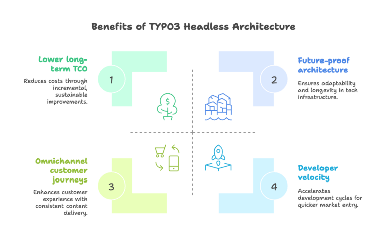 Benefits of TYPO3 Headless Architecture