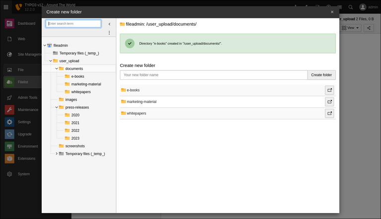 Crating Folders Crating Folders