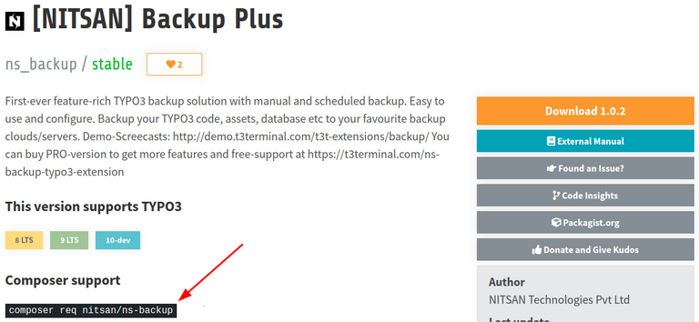 How to Install TYPO3 Extension with Composer?