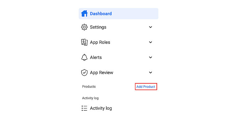 add product  add product