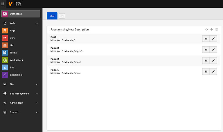 TYPO3 SEO  TYPO3 SEO