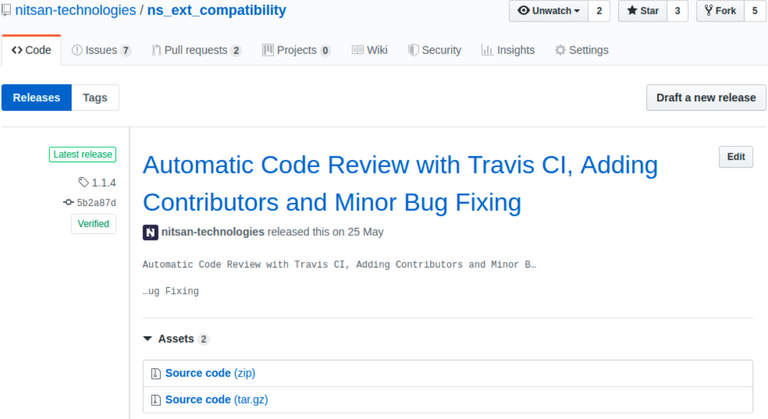 Release Extension from Github to TER
