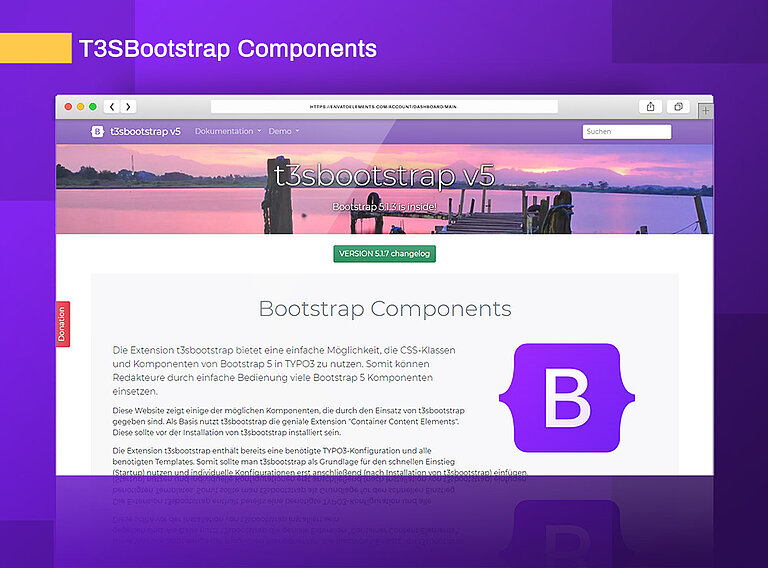 T3SBootstrap Components