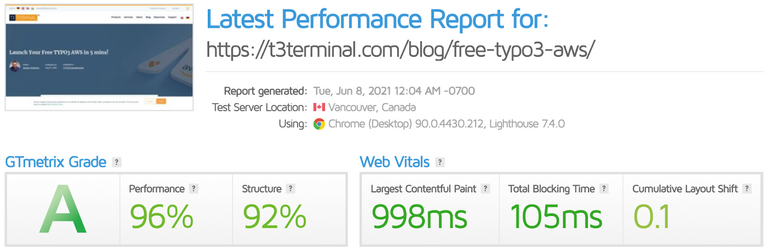 Because… TYPO3 Speed Matters Because… TYPO3 Speed Matters